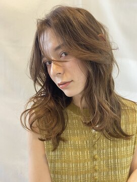 ブラウヘアアンドケア(care) 柔らかエアリーミディスタイル