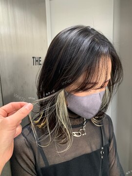 ザ ドット(THE DOT) #インナーホワイト　#ぬきっぱブリーチ