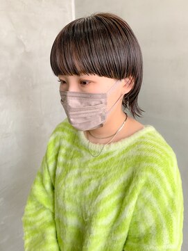 テトヘアー(teto hair) マッシュウルフ、刈り上げショート、ぱつッとウルフ