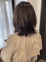 ペイジバイネオリーブ 吉祥寺店(Paige by Neolive)&nbsp;コントラストハイライトのミディアムレイヤー