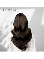 フェリシータ リコルソ(FELICITA RicorsO) 【FELICITA】くすみカラー黒髪×ツヤさら巻き髪