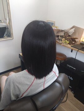 ユニ ヘアサロン イシグロ(yuni HAIRSALON ishiguro) やわらかストレート