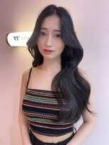 ボタン シブヤ(VOTAN SHIBUYA) カラー/レイヤーカット/韓国ヘア/アッシュグレー