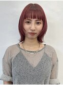 ウルフレイヤー/チェリーレッド/フルバング/レッドブラウン