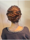 結婚式ヘアアレンジ