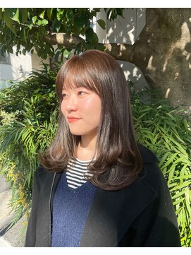 ビュートリアム 広尾(BEAUTRIUM) ミディアムヘア/ワイドバング/ワンカラー/広尾/恵比寿/表参道