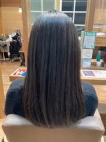 TJ天気予報 7コ 各務原店&nbsp;「ビフォーアフターあり」うる艶ロング「縮毛矯正」