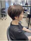 40代50代60代白髪マッシュショートボブ大人美人くびれ髪質改善