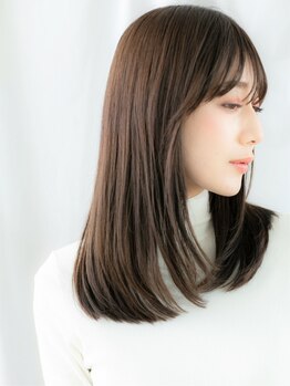 ヘアーリゾートパル(HAIR RESORT PAL)の写真/天王台/私の髪でもできるの？諦めていませんか？カラー/パーマを繰り返した髪のストレートヘア/縮毛矯正