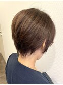 【MUA 札幌　馬場】癖毛×ショートヘア