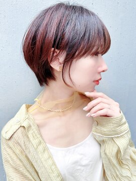 セイドット オモテサンドウ(Say. omotesando) say.こなれミディ前髪イメチェンショートボブレイヤーハイライト