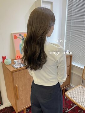 ヘアーアイスカルテット(HAIR ICI QUARTET) 20代30代40代髪質改善カラーオリーブ韓国ヘア