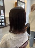 ぱつっとボブ