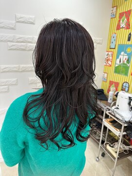 エス ハート オブ ヘアー 名東店(Heart of HAIR) 【ES佐藤】winterStyle大人ロングレイヤー