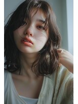 ラナ 新宿(lana)&nbsp;くびれミディアム/レイヤーカット/顔まわり【lana hair 新宿】