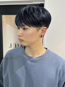 ベル 桑名(BHEL) 三重桑名ニュアンスパーマシースルーマッシュ緩めセンターパート