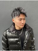 ホワイトメッシュ/ツイストスパイラル