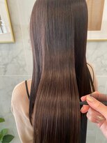 ジーナ 船橋(Zina)&nbsp;髪質改善＊ロングレイヤーグレーベージュ＊美髪【Zina船橋】