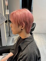 インク サカエ(inq sakae)&nbsp;メンズショートホワイトピンク