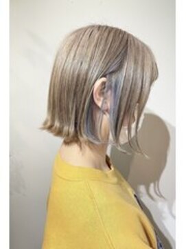 ティック 福井鯖江店(tic.) カジュアルヘア/モテ髪/イヤリングカラー/ブルーカラー