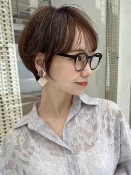 ロンド 銀座(Lond) 【成田】イメチェン外ハネボブ美髪ワイドバングショート/銀座12