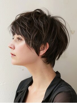 アルトリスト(Altruist Aging×HAIR&SPA) ★ダークアッシュ大人ガーリーボブ着物似合わせカット/髪質改善