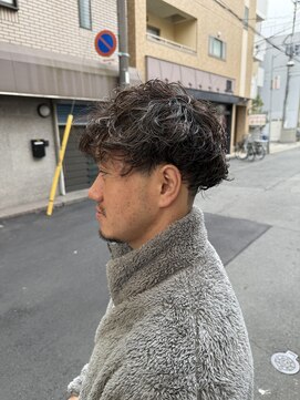 ソワン ドゥ ブレス 立花店(soin de brace) 波巻きツイストスパイラル/ニュアンスパーマ/尼崎/立花