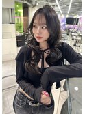 くびれヘア　韓国風巻き　レイヤーカット　顔周りカット　SAYAKA
