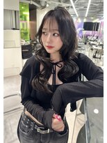 ユーフォリア 渋谷グランデ(Euphoria SHIBUYA GRANDE) くびれヘア 韓国風巻き レイヤーカット 顔周りカット SAYAKA