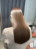 カット+髪質改善縮毛矯正or髪質改善ストレート　￥35200→￥20900