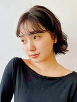 ガーデン 銀座(GARDEN)&nbsp;黒髪 ボブ パーマ ボブパーマ レイヤー ニュアンスパーマ