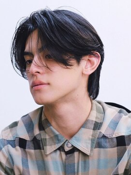 キイ ギンザ(k.e.y GINZA) メンズセンターパート/メンズヘア/毛流れパーマ/銀座