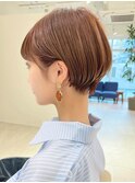 ショートボブ髪型20代30代40代50代前髪あり前髪無し丸顔表参道