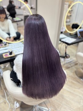 アーチバイケンジ(arch by kenje) ラベンダーカラー/ロングヘア/平塚美容室/ブリーチカラー