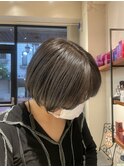 グレージュ/グレーカラー/ブリーチカラー/艶カラー