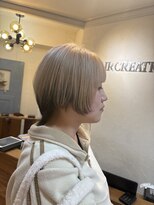 ヘアークリエイションソイ(HAIR CREATION SOI) ハイトーンショートウルフ