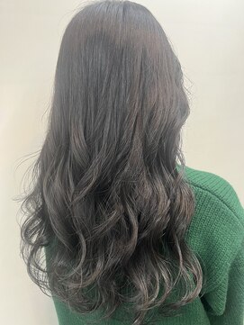 セブンルックス(7LOOKS) 透明感オリーブグレージュカラー【髪質改善/白髪ぼかし/カット】