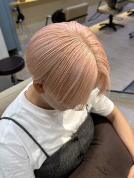 ギークス(GEEKS) 【GEEKS渋谷】ホワイトピンクカラー/ホワイトカラー/暖色カラー