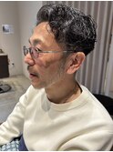 【81.オシャレで清潔感UP♪メンズカット×パーマ】