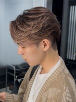 エルマーク メンズパーマ 心斎橋(L-MARK)&nbsp;ニュアンスパーマ/フェザーパーマ/メンズ/ダウンパーマ