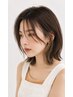 ￥9625 艶カラー+インナーカラー+極上トリートメント+たっぷり潤いスチーム
