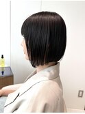 酸性ストレート◎切りっぱなしボブ刈り上げボブ◎20代~50代