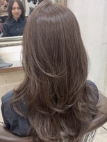 ヘアーアンドメイク シークタチカワ 立川店(Hair&Make Seek) 【澤飯】ブリーチなしダブルカラーで赤み消しグレージュ