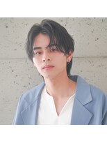 ニューヨークニューヨーク メン 垂水店(NYNY MEN) センターパート×ニュアンスパーマ