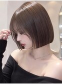 タッセルボブ/ミニボブ/面長ボブ/顔まわり/渋谷