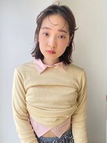 クラン調布北口店(CLAN)&nbsp;くせ毛風ウェーブのショートボブ｜調布
