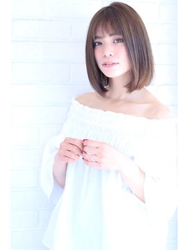 オーロ 西大寺店(ORO) 夏っぽい透明感のあるクラシカルボブ