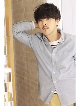 ヘアスピリッツアンクス(Hair Spirit anx) くせ毛風マッシュ