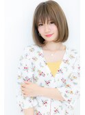 外国人風ツヤ感前下がり小顔フェミニンボブZ上尾10代20代30代