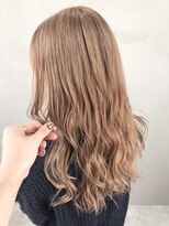 アルバム 銀座(ALBUM GINZA)&nbsp;カーキベージュレイヤーロングフレンチカジュアル_ba267571